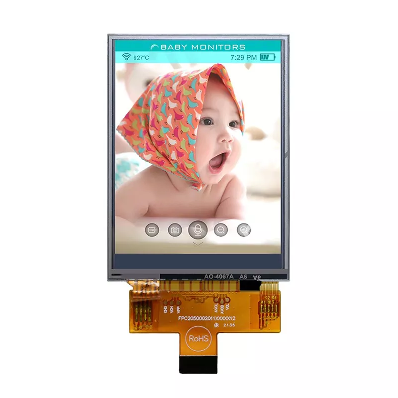 2,8 Zoll 240*320 TFT -Modul mit breitem Temperatur