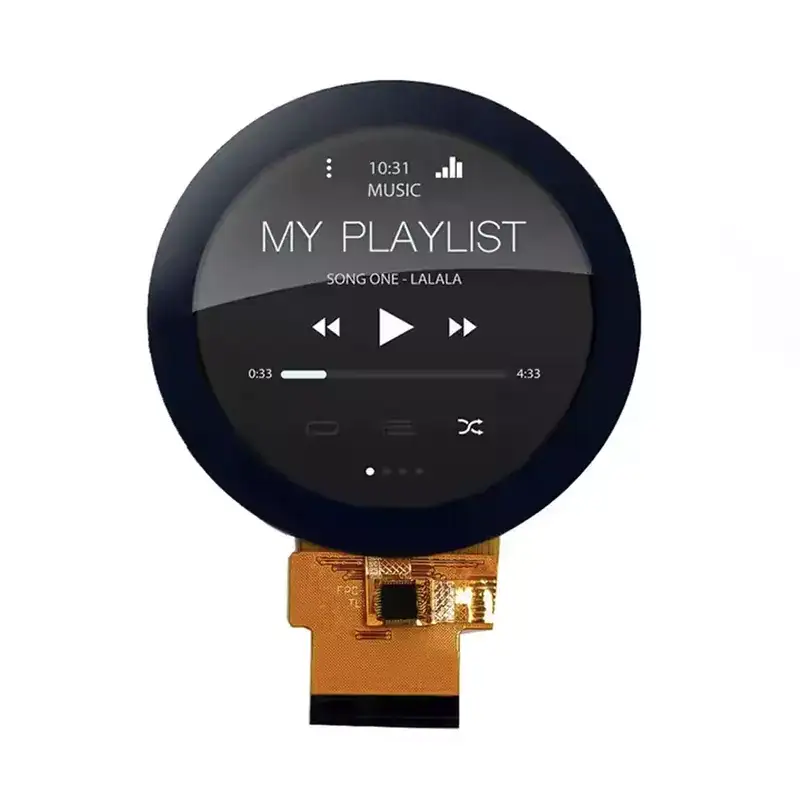 Welche Anwendungen gibt es für ein rundes TFT-LCD-Modul?