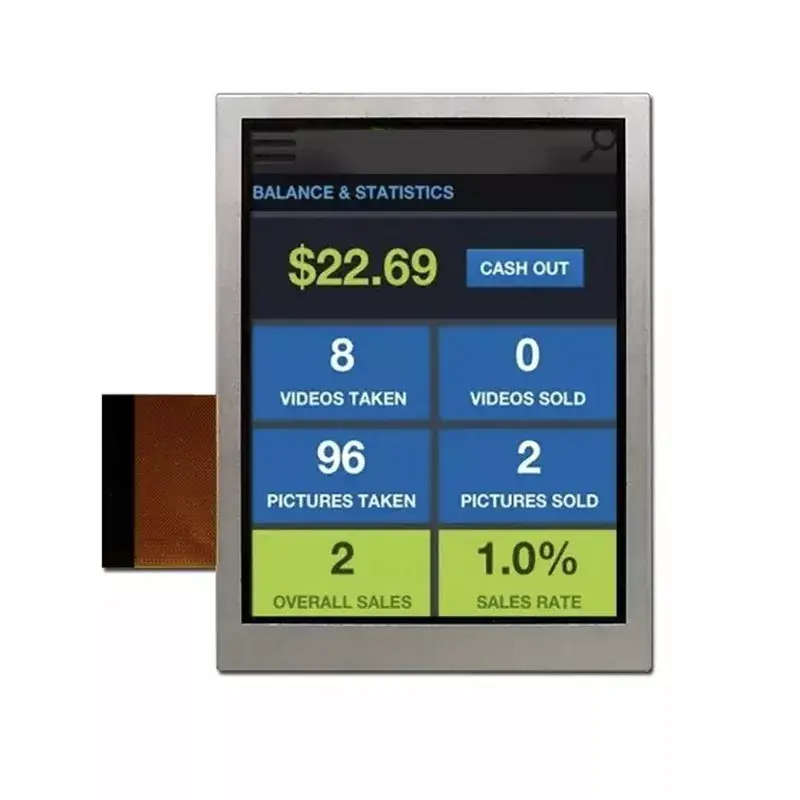 3,5 '' 480x640 TN TFT -Modul