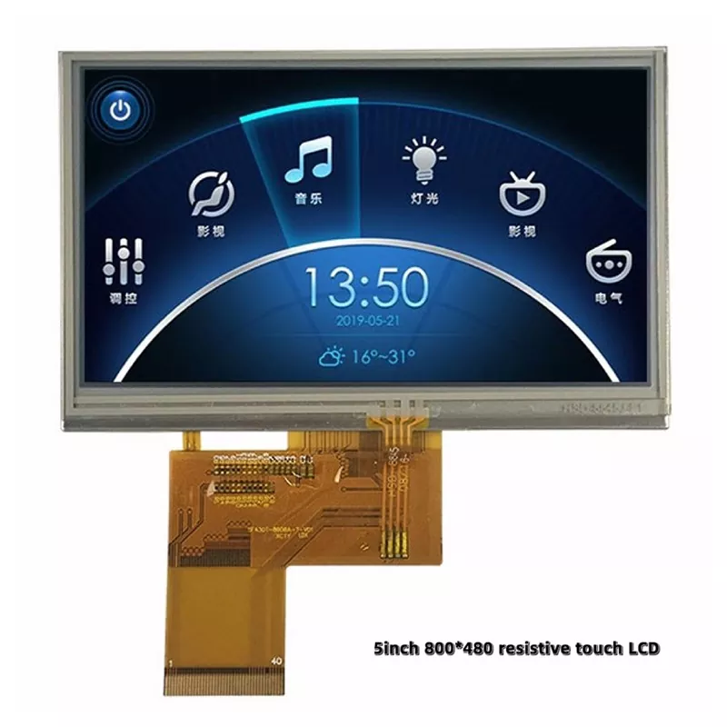 5 -Zoll -Widerstands -Touch -TFT -Modul